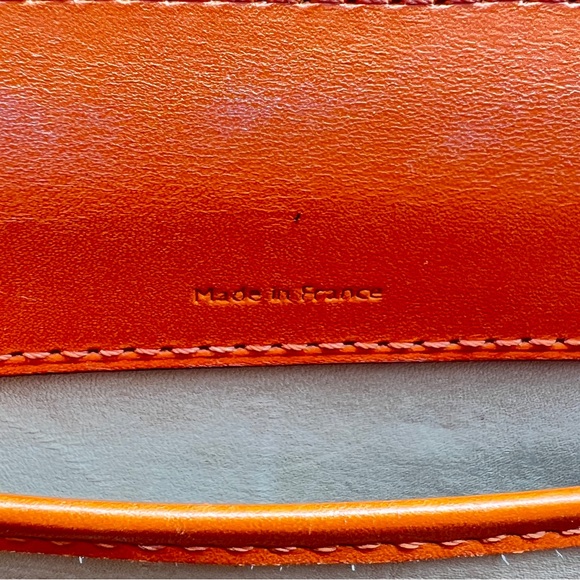 Delvaux Brillant MM Mandarine Handbag - Picture 11 of 12